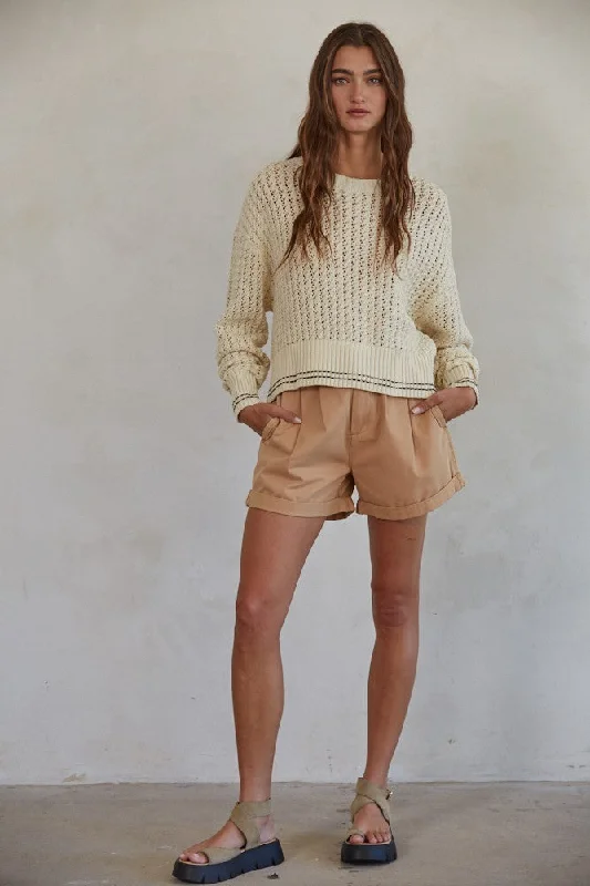 Natural Knit Sweater