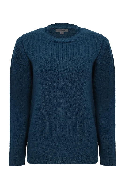 100% Wool Jumper | DEEP JADE | 9010ZR