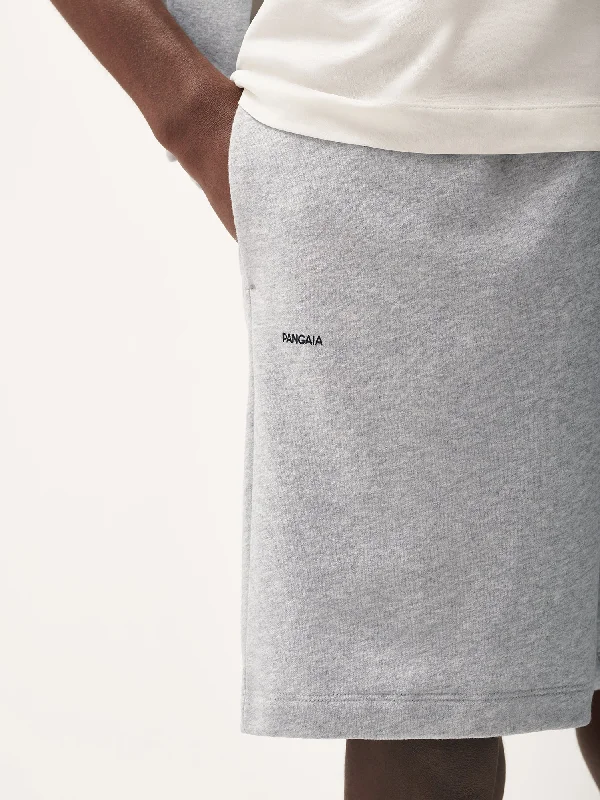 365 Midweight Mid Length Shorts—grey-marl