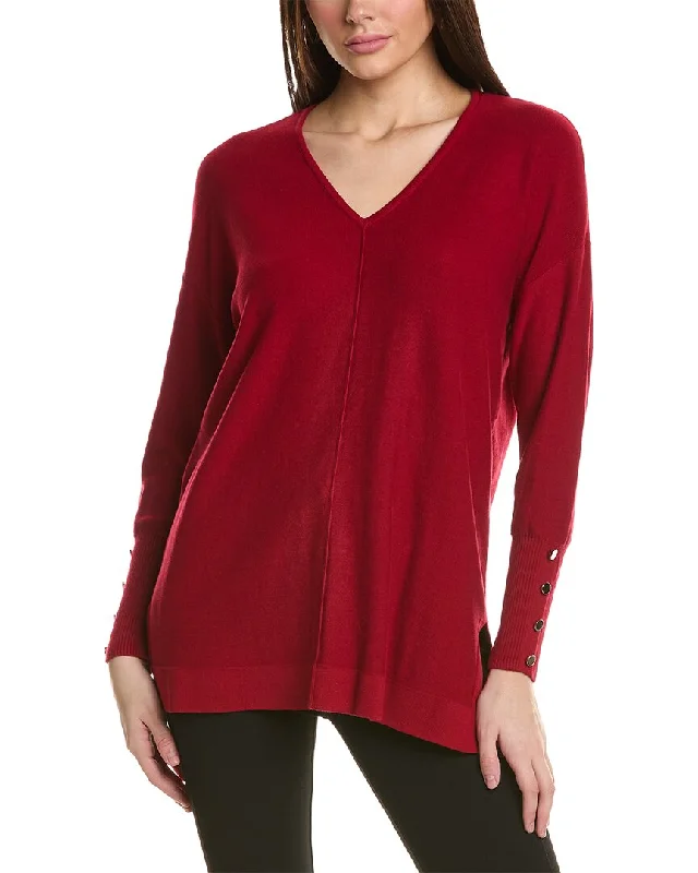 Anne Klein Tunic Sweater