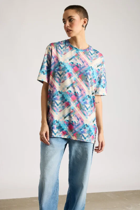 Printed Women's T-Shirt - Pop Prism