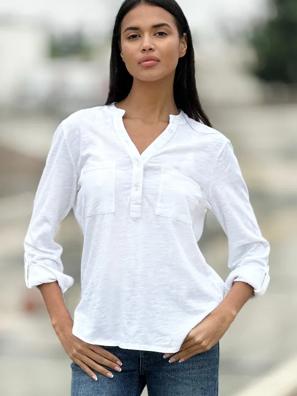 Fine Henley Top