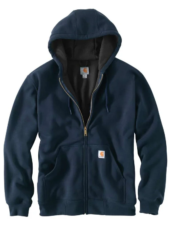 Men's Rutland Thermal Lined Rain Defender Hooded Zip Front Big Sweatshirt