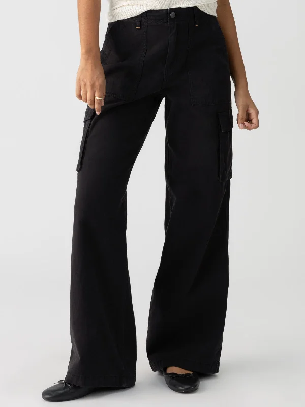 Reissue Cargo Standard Rise Pant Black