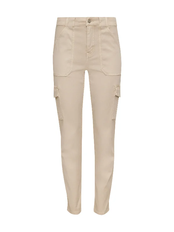 Sculpted Hayden Standard Rise Cargo Pant Toasted Almond