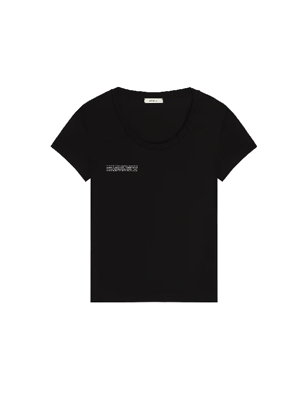 Women's 365 Lightweight Scoop Neck T-Shirt—black