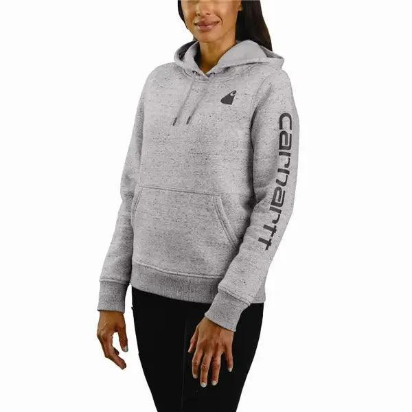 Women'S Clarksburg Logo Hoodie Asphalt