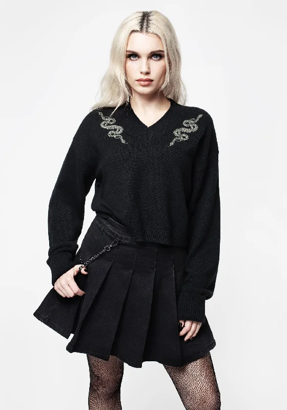 Zarina Embroidered Jumper