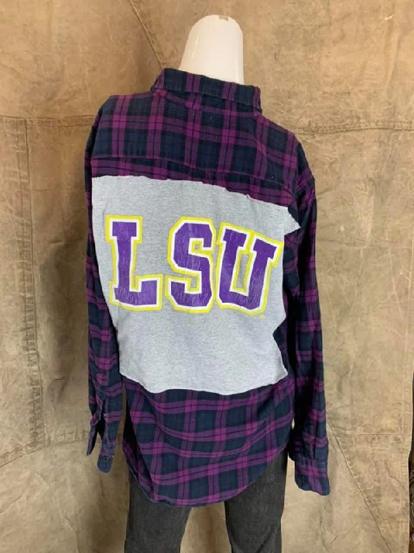 0061 Flannel Football Shirts-C