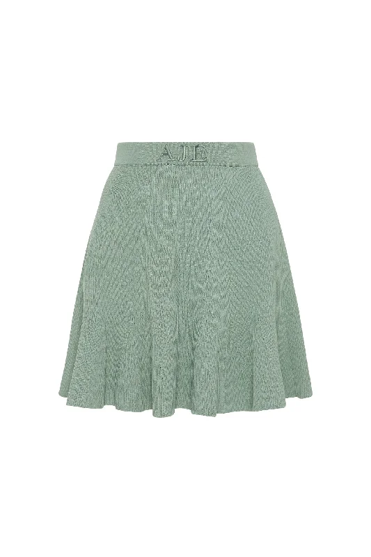 Bardot Knit Logo Skirt