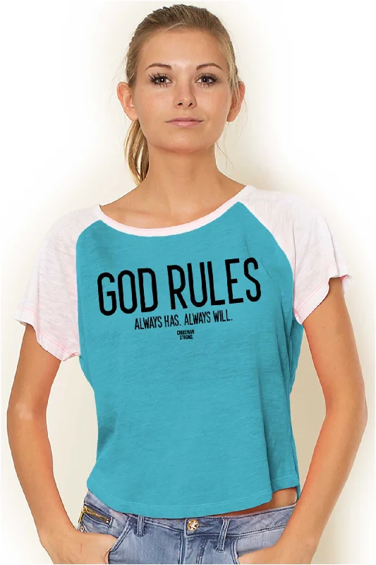 God Rules Vintage T Shirts