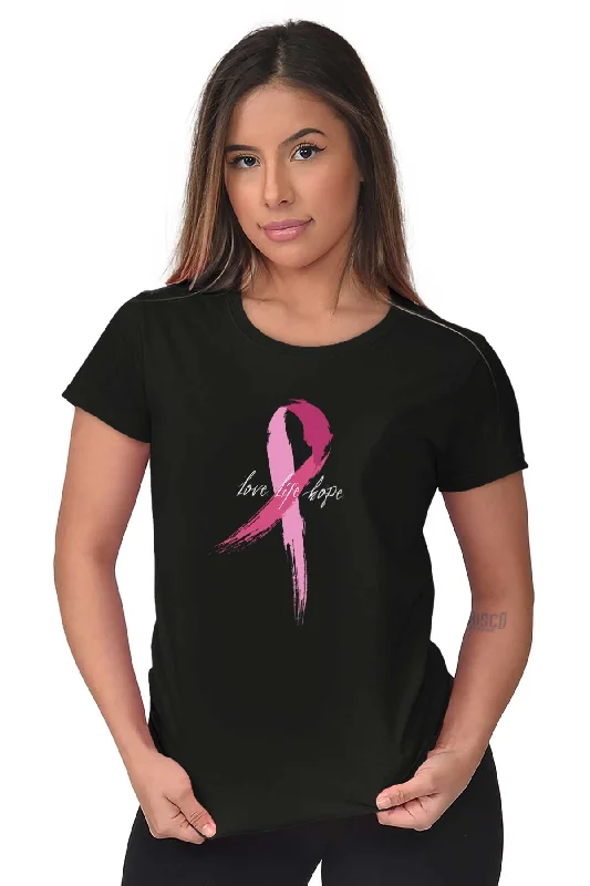 Breast Cancer Awareness Ladies T Shirt