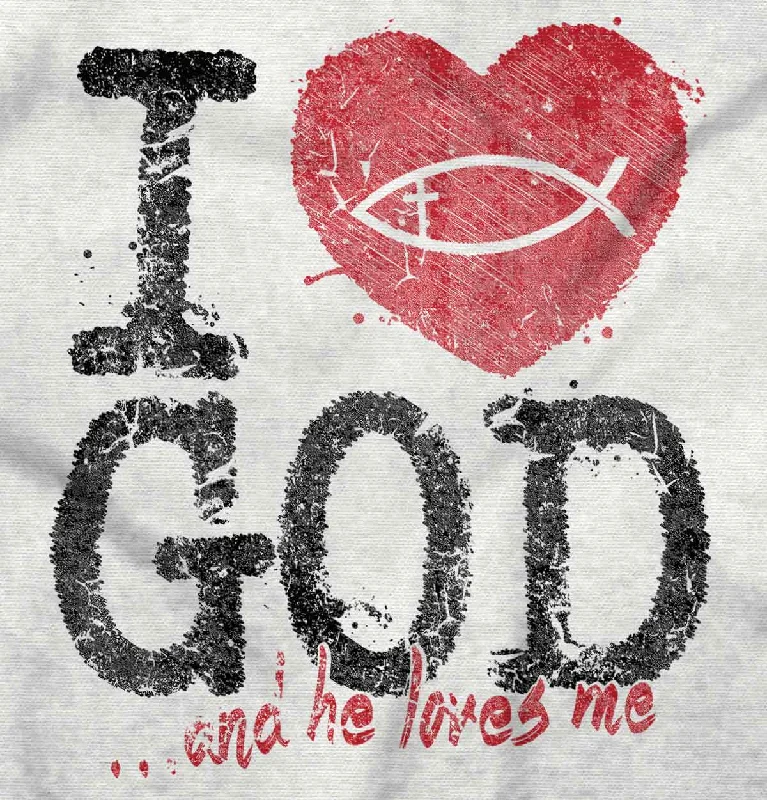 I Love God Sleeveless T-Shirt