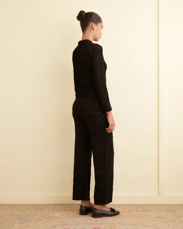 Johnny Knit Pants - Black