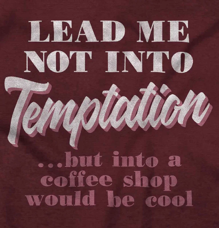 Lead Me Not To Temptation Zip Hoodie