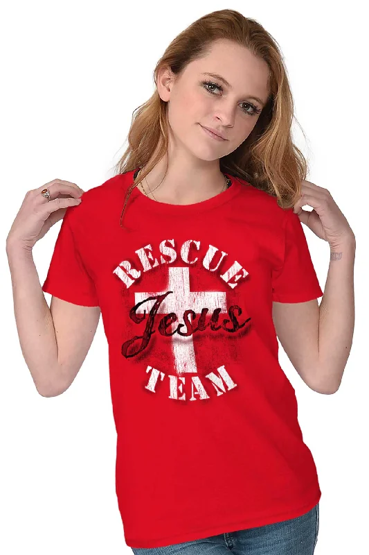 Rescue Team Ladies T Shirt