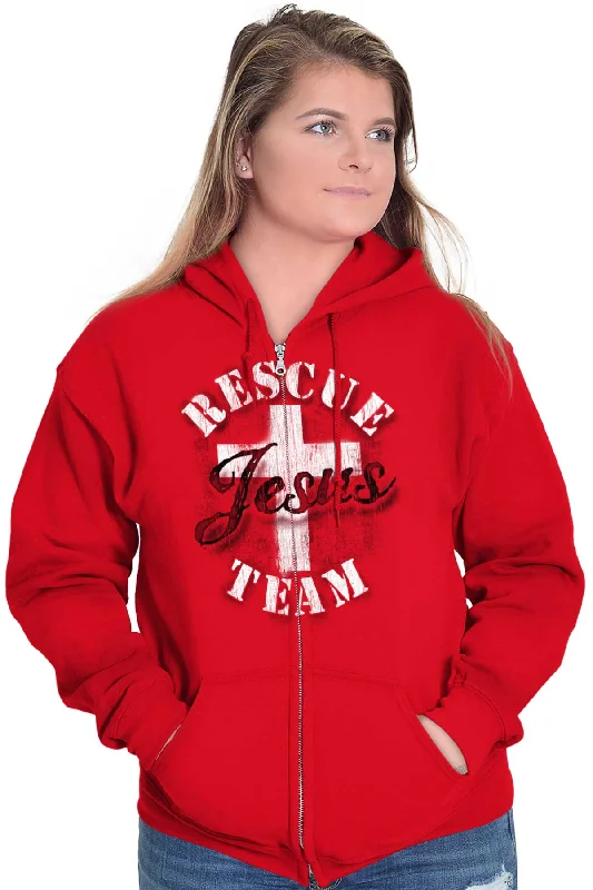 Rescue Team Zip Hoodie