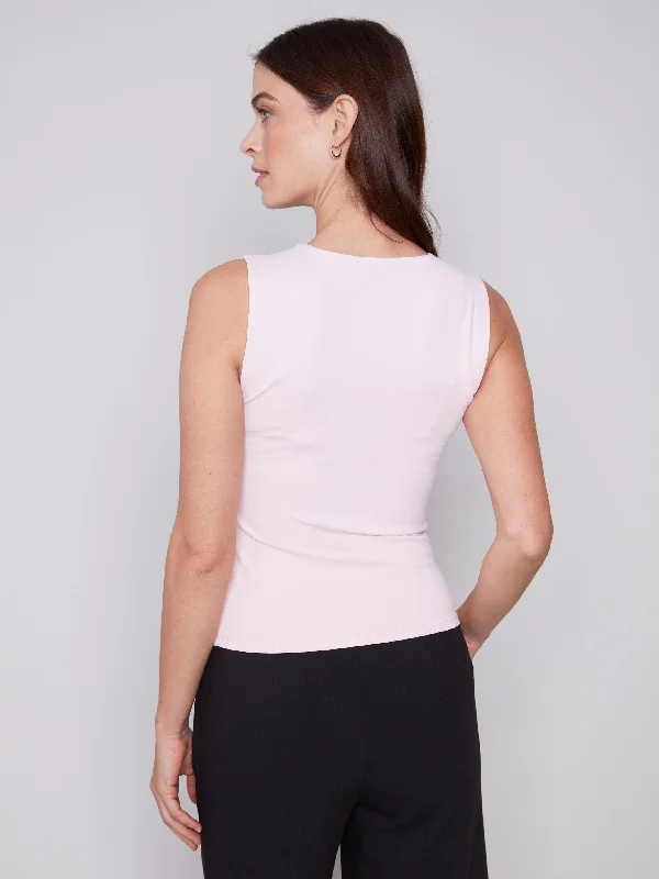 Sleeveless Super Stretch Top - Lotus