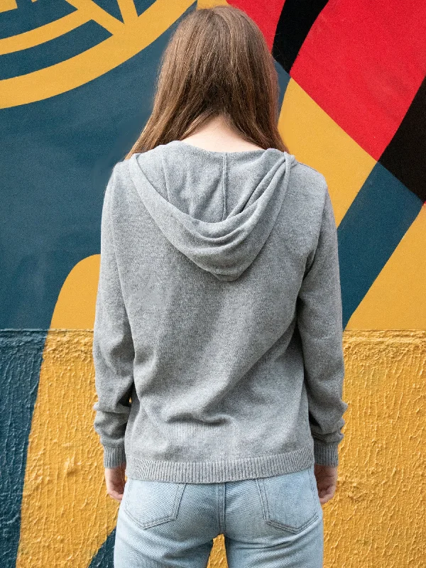 Recycled Loungewear Knit Hoodie