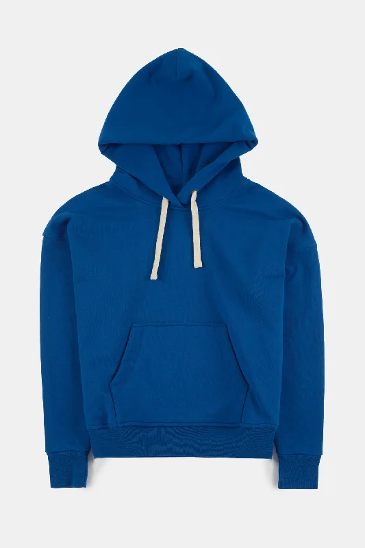 Women's Hooded Sweatshirt - Cobalt